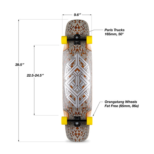 Slide & Freestyle Longboard — Complete Ride