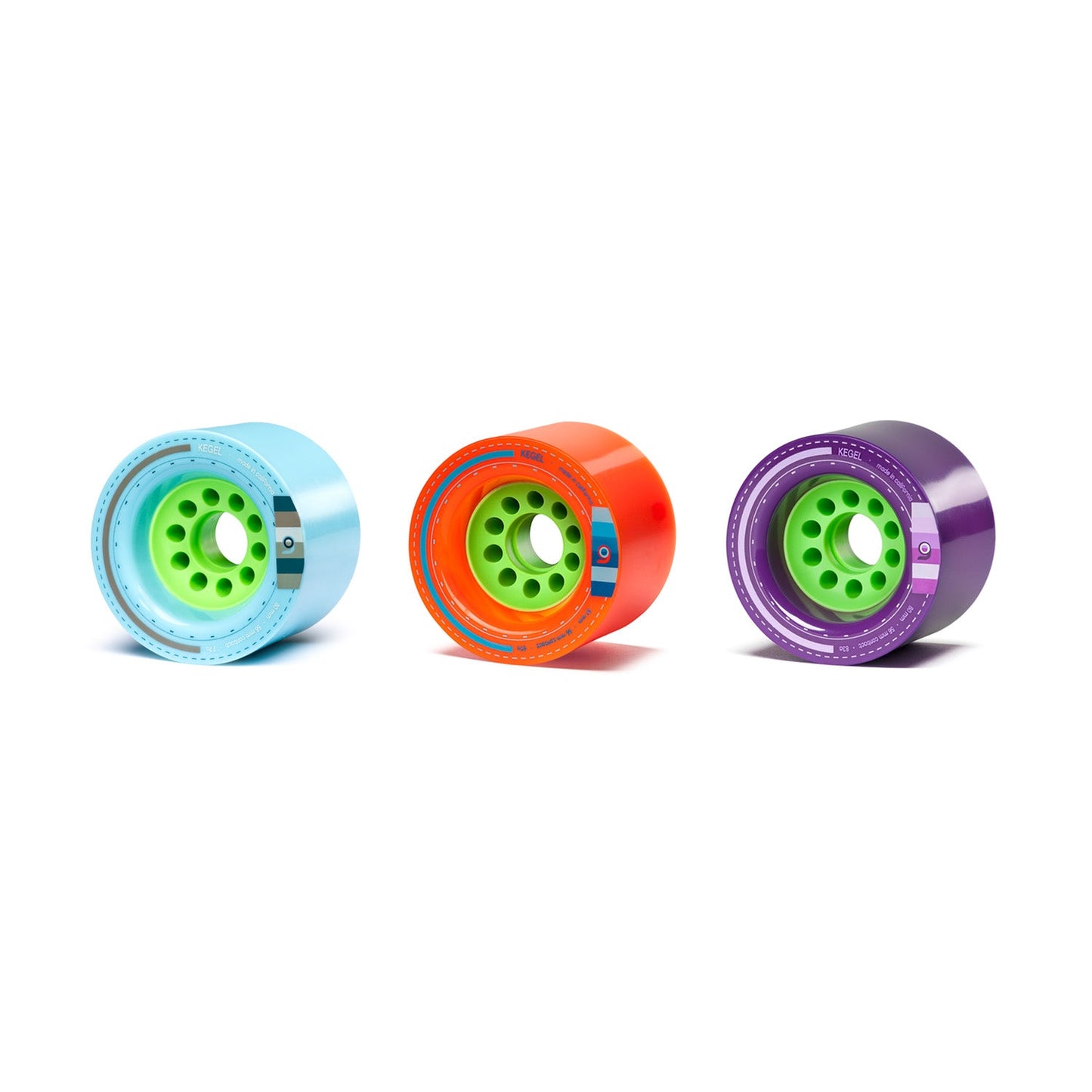 Fast Roll Wheels — 80mm Longboard High Speed Set