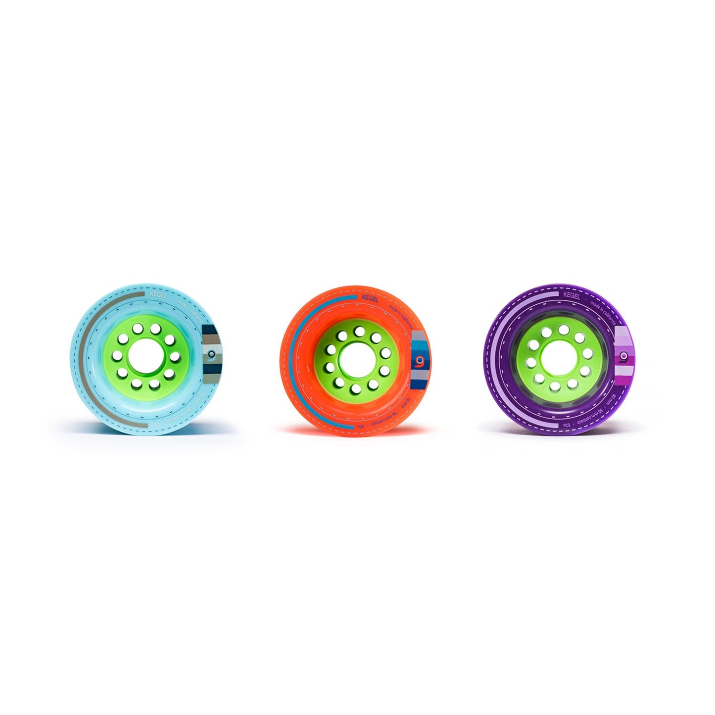 Fast Roll Wheels — 80mm Longboard High Speed Set