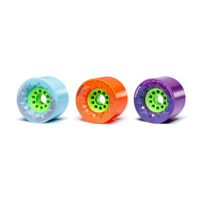 Comfort Wheel Set — 85mm Cruise Longboard, Smooth Roll Formula