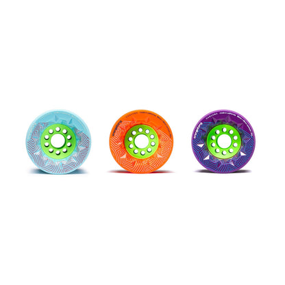 Comfort Wheel Set — 85mm Cruise Longboard, Smooth Roll Formula