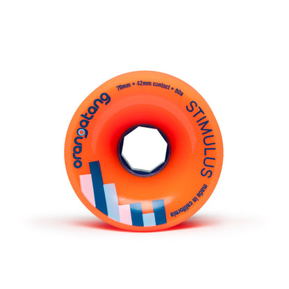 Versatile Longboard Wheels — 70mm All-Around Set for Any Terrain