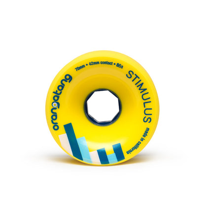 Versatile Longboard Wheels — 70mm All-Around Set for Any Terrain