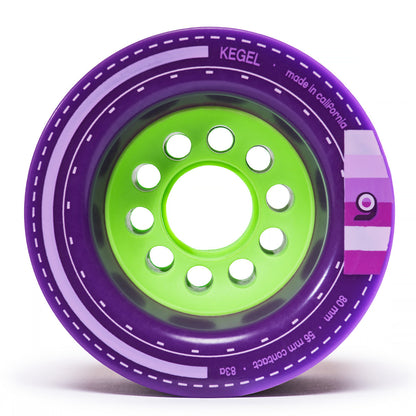 Fast Roll Wheels — 80mm Longboard High Speed Set