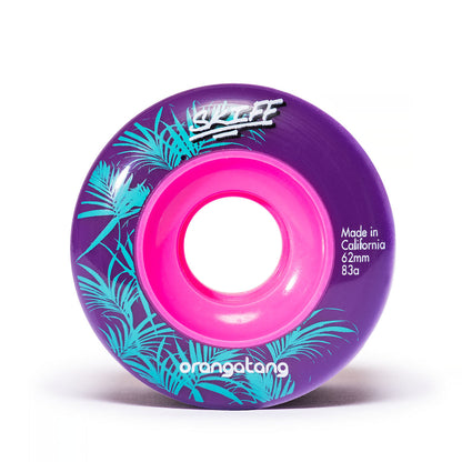 Longboard Wheels 62mm — Freestyle & Freeride Mini Set