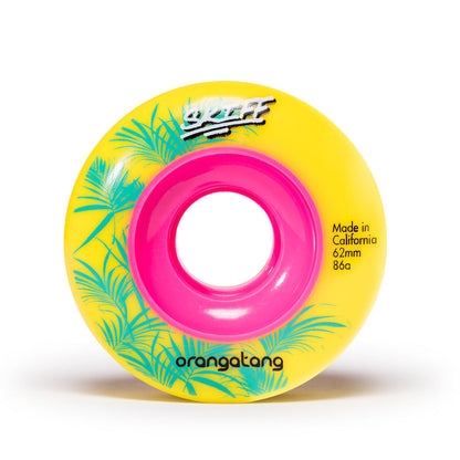 Longboard Wheels 62mm — Freestyle & Freeride Mini Set