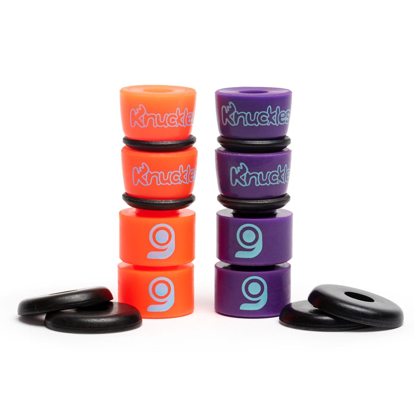 Longboard Bushing Set — Dual Profile, Insert Barrel and Gumdrop