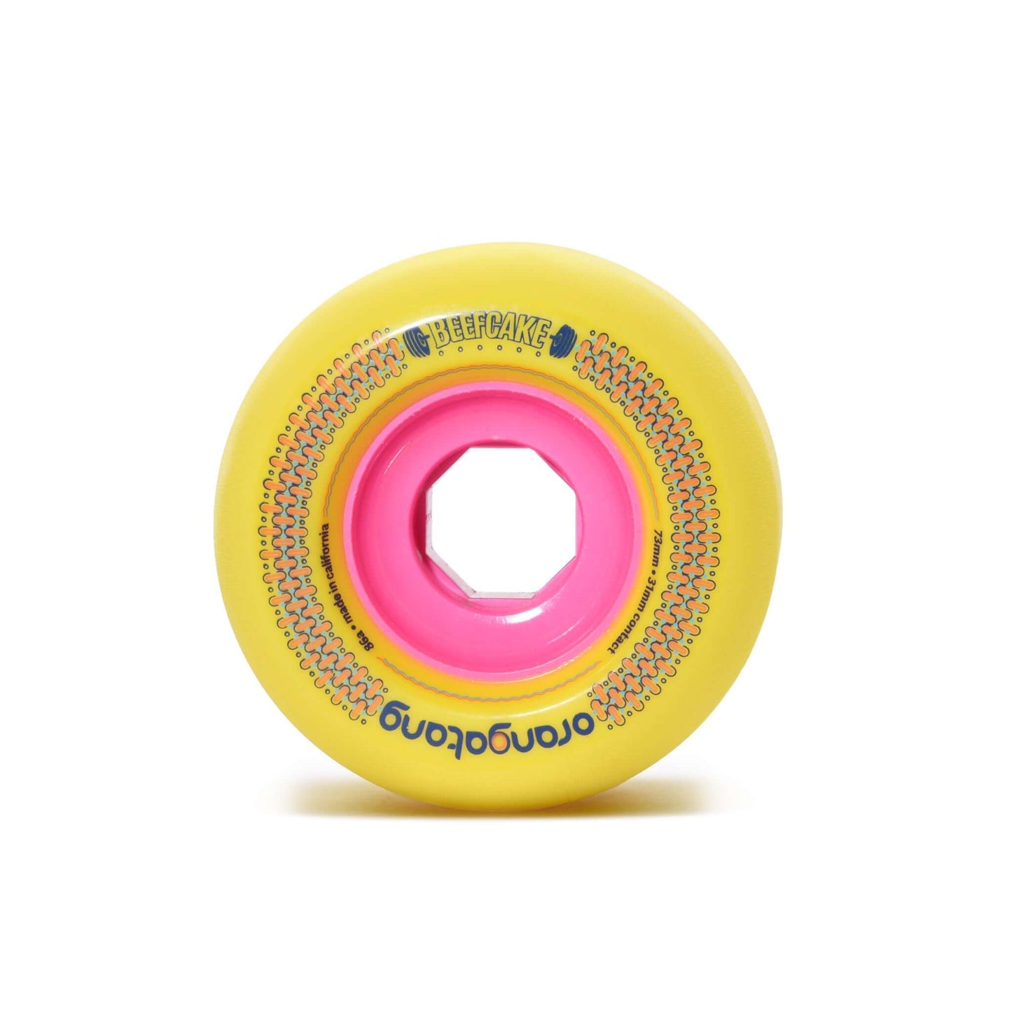 High-Speed Wheels — 73mm Freeride Downhill Longboard Set