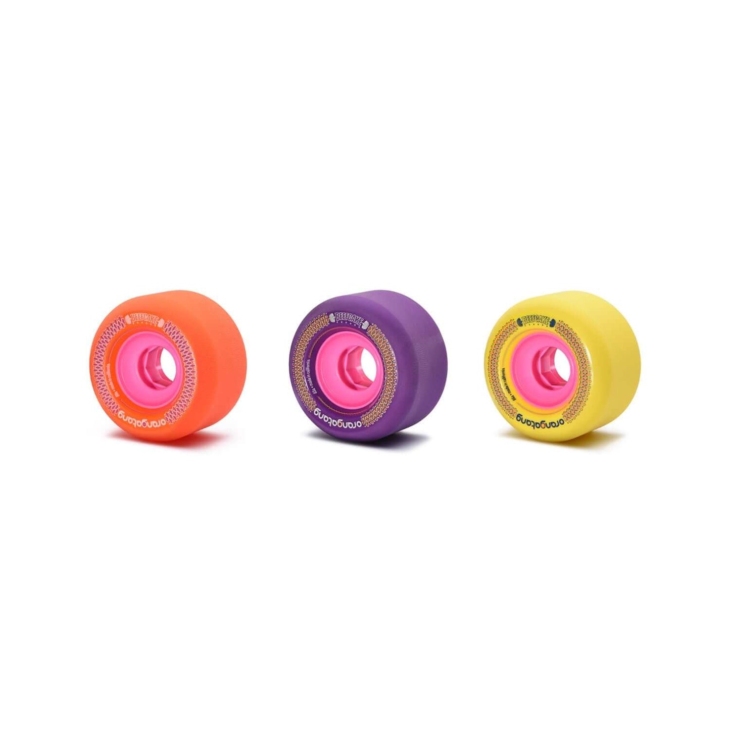 High-Speed Wheels — 73mm Freeride Downhill Longboard Set
