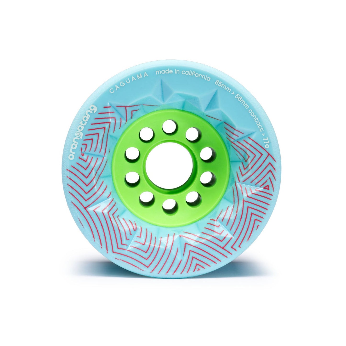Comfort Wheel Set — 85mm Cruise Longboard, Smooth Roll Formula