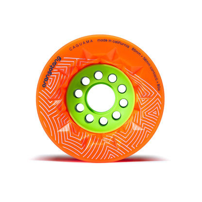 Comfort Wheel Set — 85mm Cruise Longboard, Smooth Roll Formula