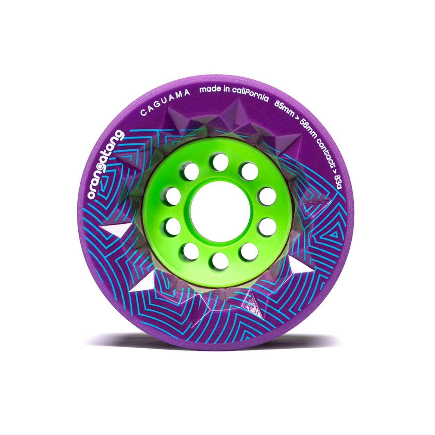 Comfort Wheel Set — 85mm Cruise Longboard, Smooth Roll Formula
