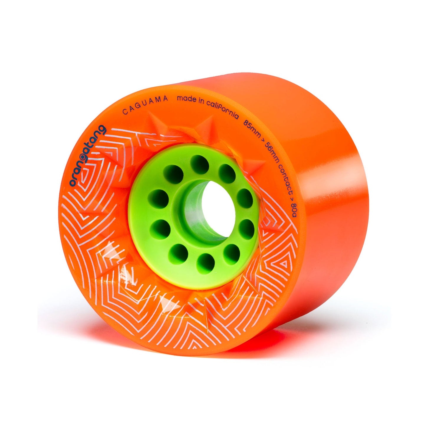 Comfort Wheel Set — 85mm Cruise Longboard, Smooth Roll Formula