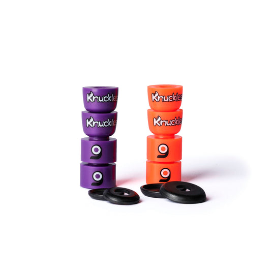 Longboard Bushing Set — Dual Profile, Insert Barrel and Gumdrop