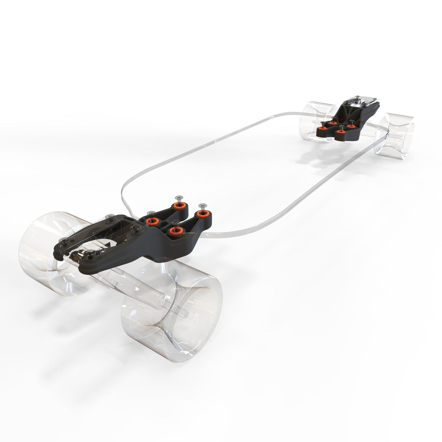 Longboard Drop Kit — Low Ride Height Brackets for Improved Stability