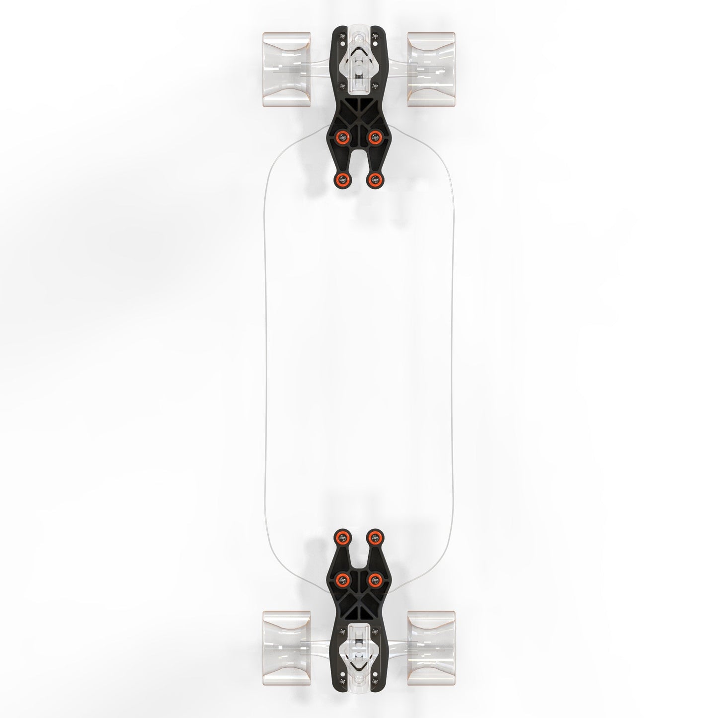 Longboard Drop Kit — Low Ride Height Brackets for Improved Stability