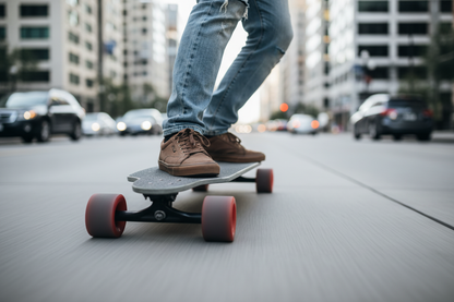 Longboard Lifestyle - Feet on Grip Tape